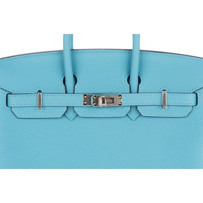 Hermès Birkin 25 Blue de Nord Togo PHW