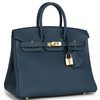 Hermès Birkin 25 Blue de Prusse Togo GHW