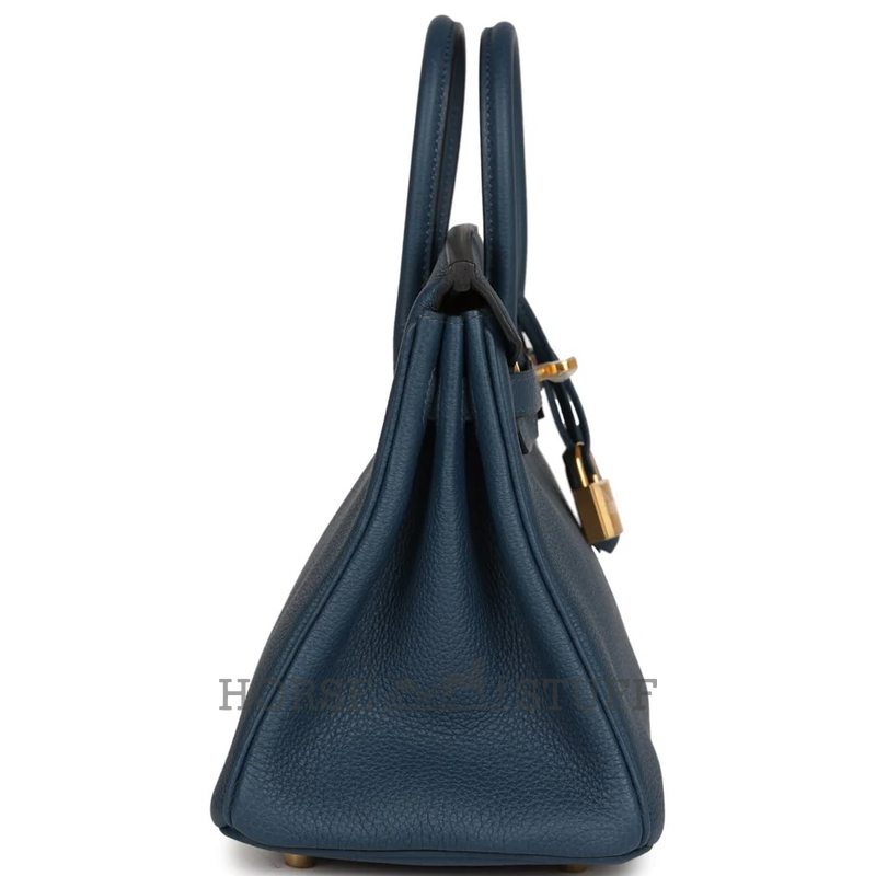 Hermès Birkin 25 Blue de Prusse Togo GHW