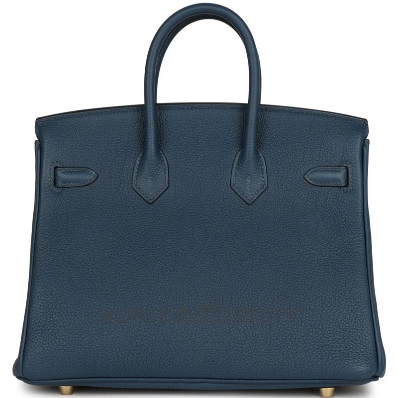 Hermès Birkin 25 Blue de Prusse Togo GHW
