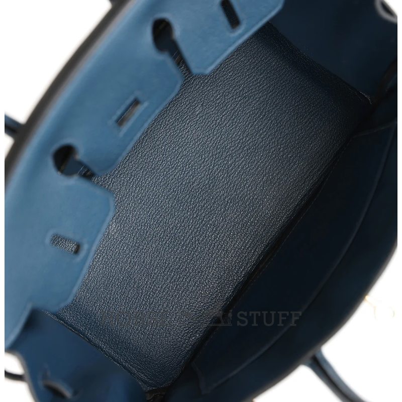 Hermès Birkin 25 Blue de Prusse Togo GHW