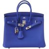 Hermès Birkin 25 Blue Electrique Togo PHW