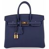 Hermès Birkin 25 Blue Encre Togo GHW