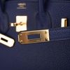 Hermès Birkin 25 Blue Encre Togo GHW