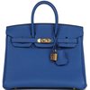 Hermès Birkin 25 Blue France Togo GHW