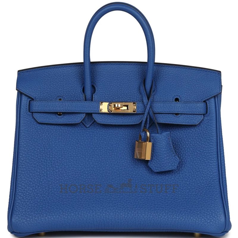 Hermès Birkin 25 Blue France Togo GHW