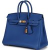 Hermès Birkin 25 Blue France Togo GHW