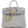 Hermès Birkin 25 Blue Glacier Togo GHW