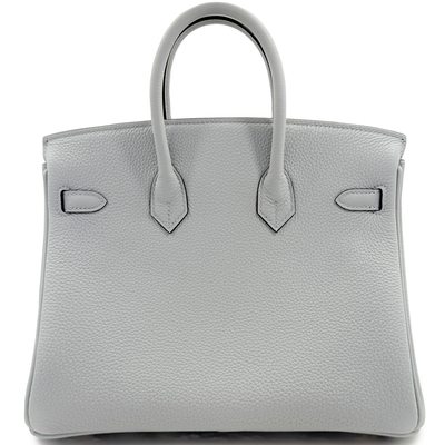 Hermès Birkin 25 Blue Glacier Togo GHW