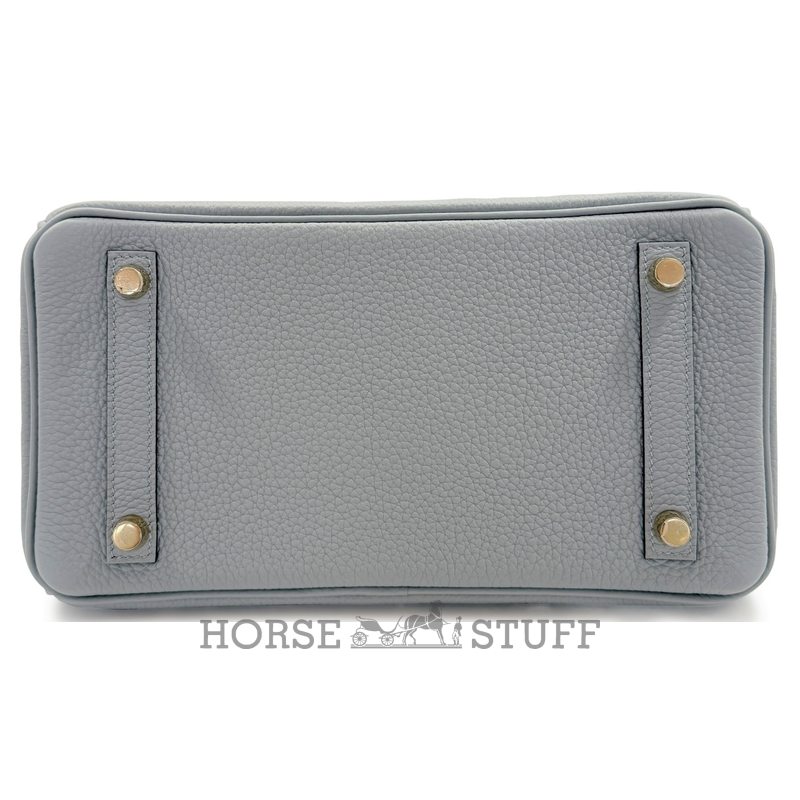 Hermès Birkin 25 Blue Glacier Togo GHW