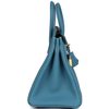 Hermès Birkin 25 Blue Jean Togo GHW