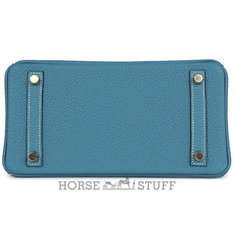 Hermès Birkin 25 Blue Jean Togo GHW