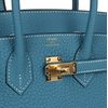 Hermès Birkin 25 Blue Jean Togo GHW