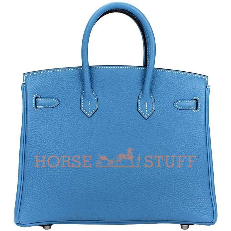 Hermès Birkin 25 Blue Jean Togo PHW