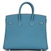 Hermès Birkin 25 Blue Jean Togo PHW