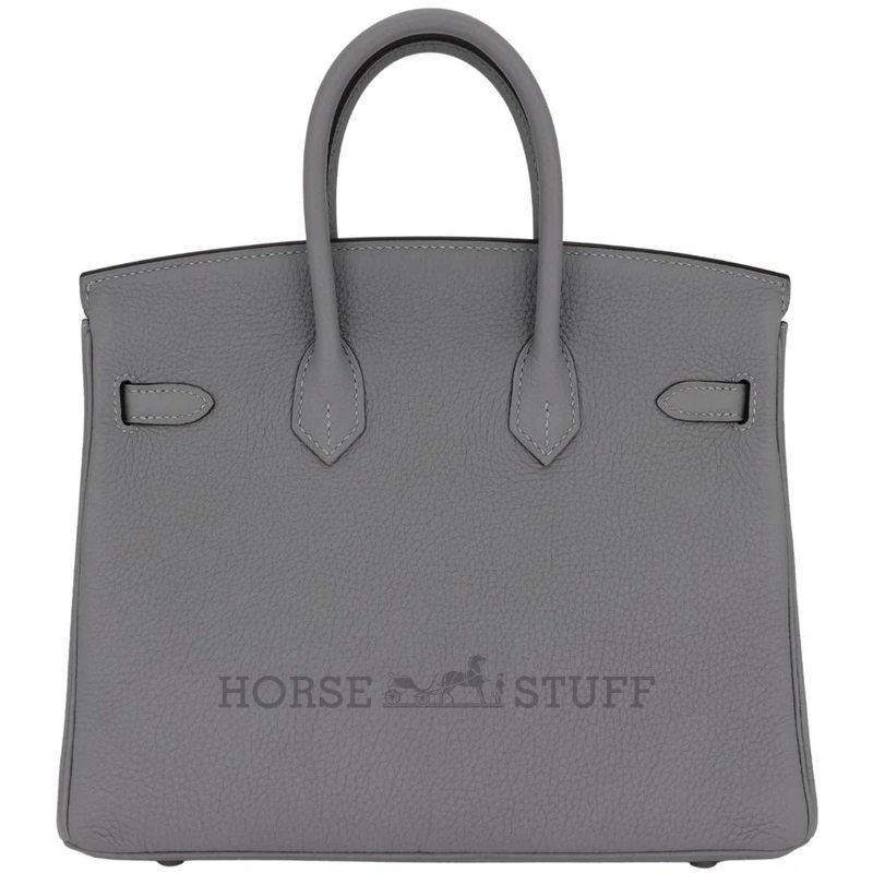 Hermès Birkin 25 Blue Lin Togo PHW