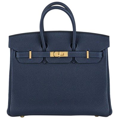 Hermès Birkin 25 Blue Nuit Togo GHW