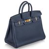 Hermès Birkin 25 Blue Nuit Togo GHW