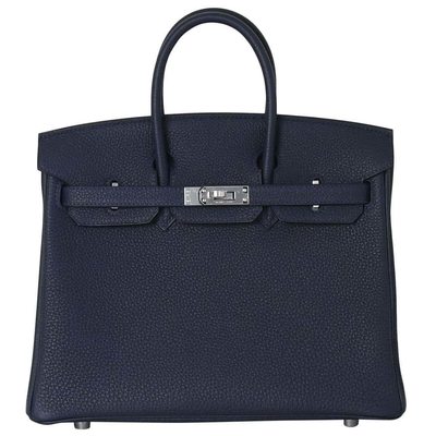 Hermès Birkin 25 Blue Nuit Togo PHW