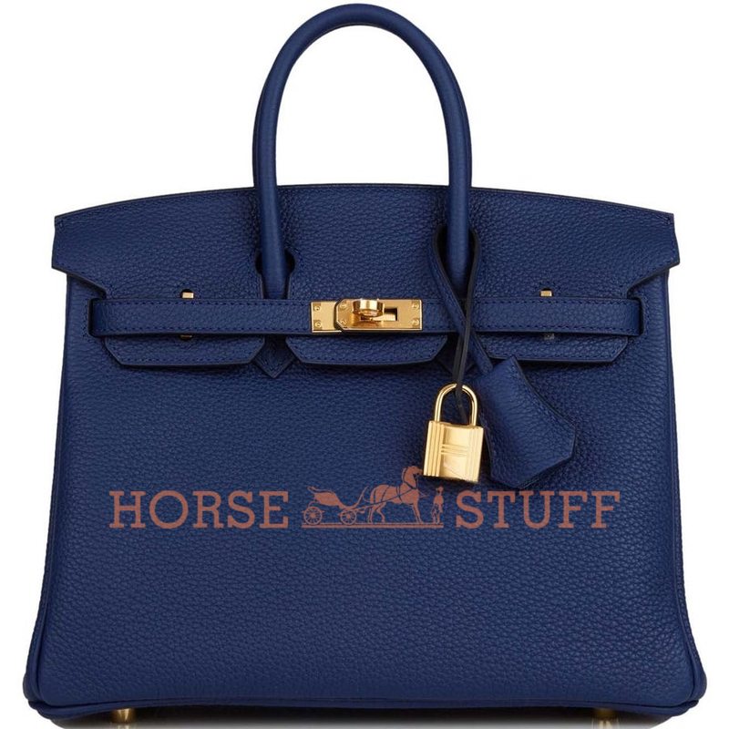 Hermès Birkin 25 Blue Sapphire Togo GHW