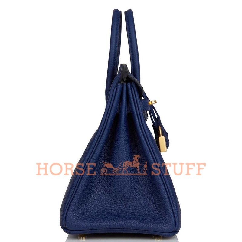 Hermès Birkin 25 Blue Sapphire Togo GHW