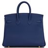 Hermès Birkin 25 Blue Sapphire Togo GHW