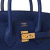 Hermès Birkin 25 Blue Sapphire Togo GHW