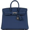 Hermès Birkin 25 Blue Tie Togo PHW