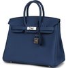 Hermès Birkin 25 Blue Tie Togo PHW