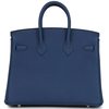 Hermès Birkin 25 Blue Tie Togo PHW