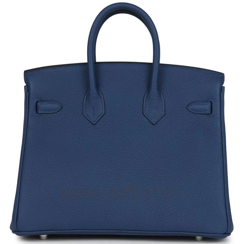 Hermès Birkin 25 Blue Tie Togo PHW