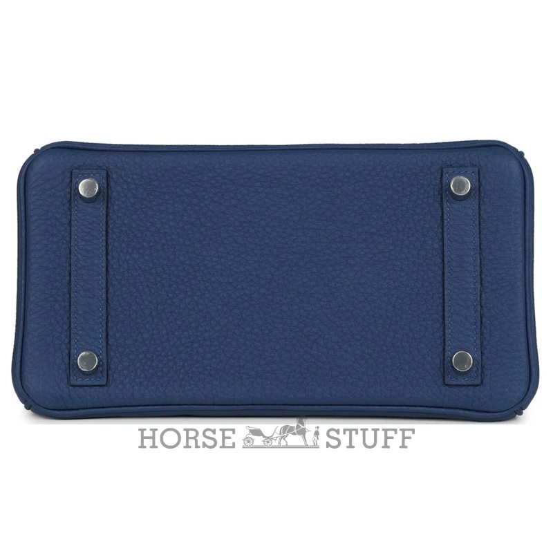 Hermès Birkin 25 Blue Tie Togo PHW