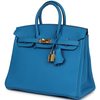 Hermès Birkin 25 Blue Zanzibar Togo GHW