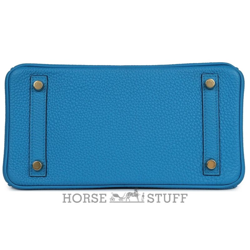 Hermès Birkin 25 Blue Zanzibar Togo GHW