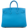 Hermès Birkin 25 Blue Zanzibar Togo PHW