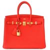 Hermès Birkin 25 Capucine Togo GHW