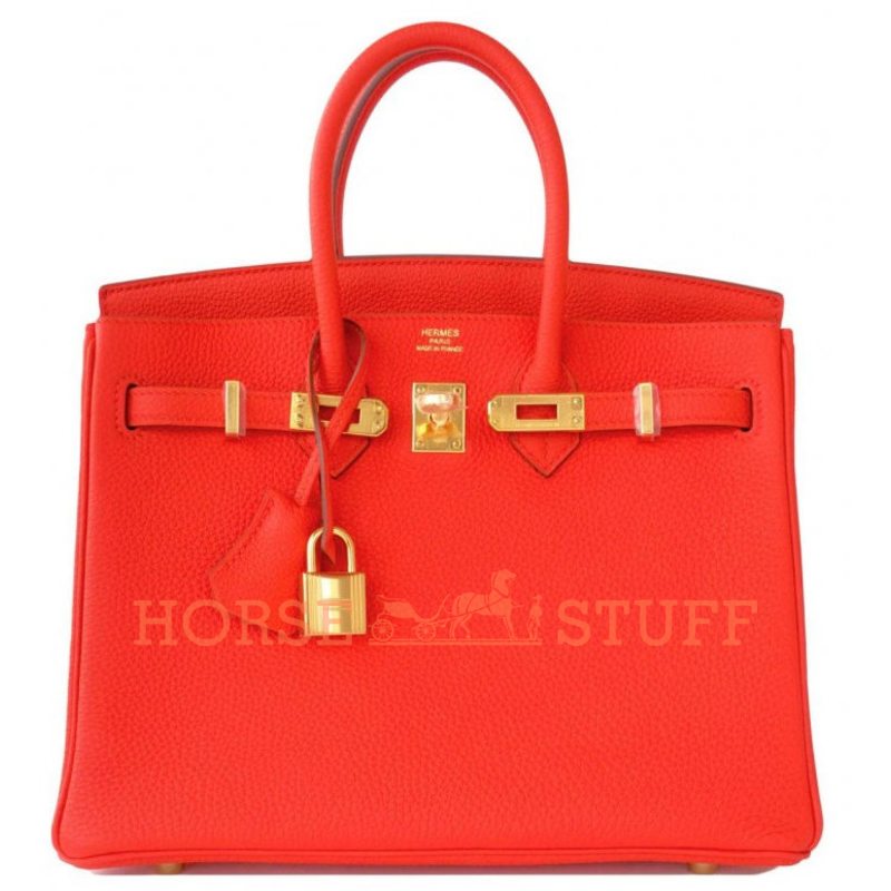 Hermès Birkin 25 Capucine Togo GHW