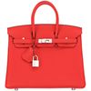 Hermès Birkin 25 Capucine Togo PHW