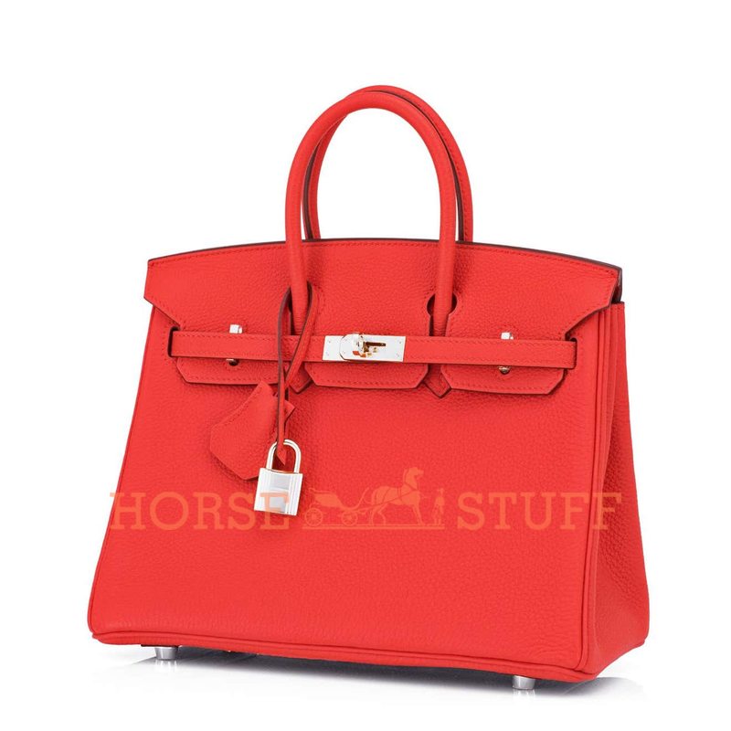 Hermès Birkin 25 Capucine Togo PHW