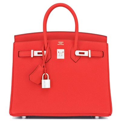 Hermès Birkin 25 Capucine Togo PHW