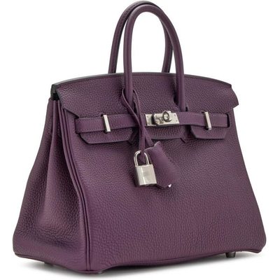 Hermès Birkin 25 Cassis Togo PHW