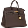 Hermès Birkin 25 Chocolat Togo GHW