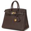 Hermès Birkin 25 Chocolat Togo GHW