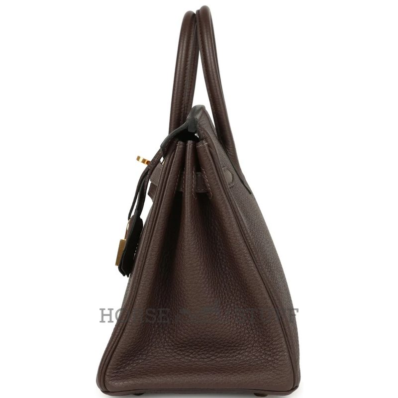 Hermès Birkin 25 Chocolat Togo GHW