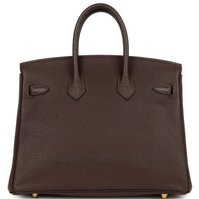Hermès Birkin 25 Chocolat Togo GHW