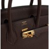 Hermès Birkin 25 Chocolat Togo GHW