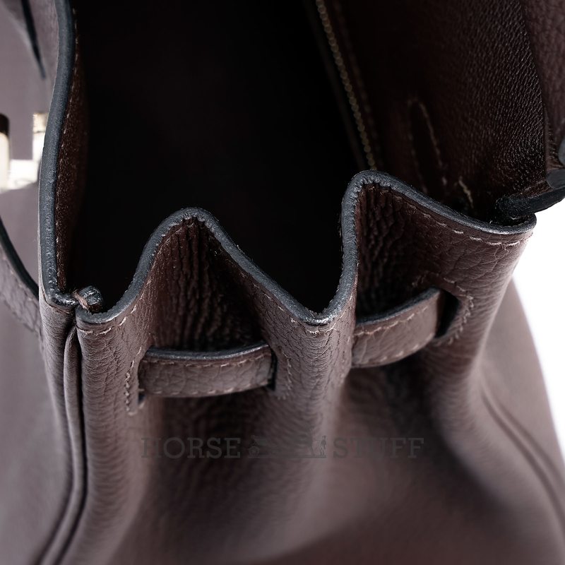 Hermès Birkin 25 Chocolat Togo PHW