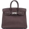 Hermès Birkin 25 Chocolat Togo PHW
