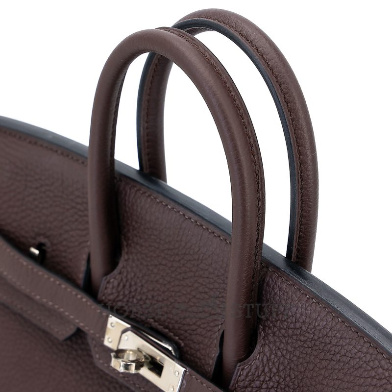 Hermès Birkin 25 Chocolat Togo PHW
