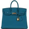 Hermès Birkin 25 Cobalt Togo GHW